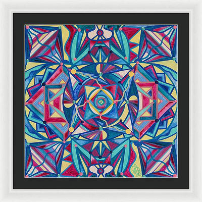 Betterment Grid - Framed Print