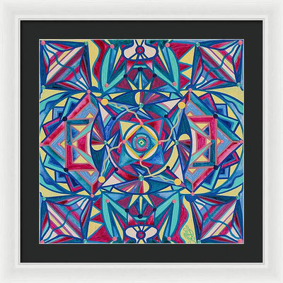 Betterment Grid - Framed Print