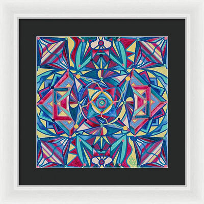 Betterment Grid - Framed Print