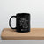 Stop Trying To Feel Better Quote - Black Glossy Mug