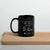 To Feel Is To Be Alive Quote - Black Glossy Mug