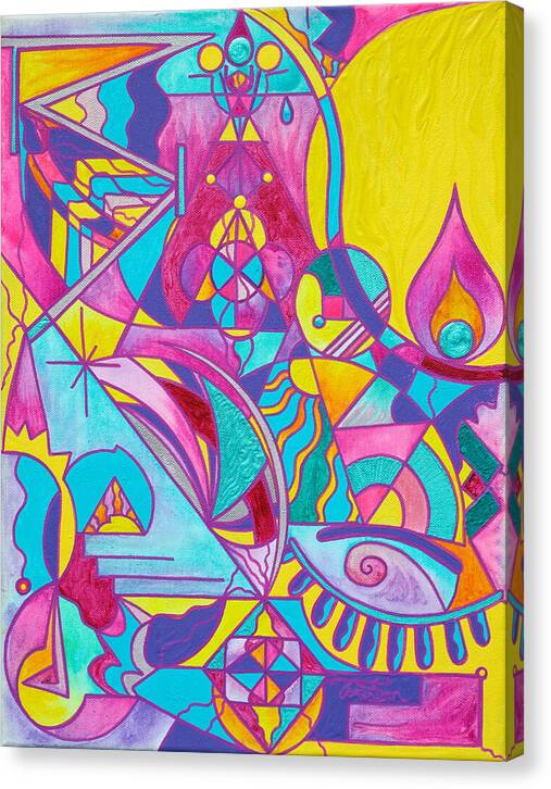 Cessation Lightwork Model - Canvas Print