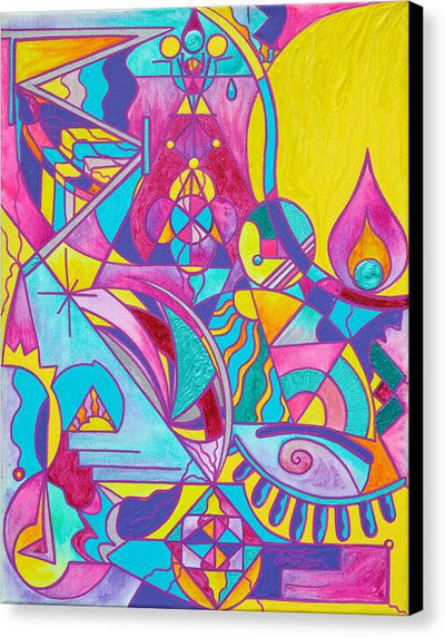 Cessation Lightwork Model - Canvas Print