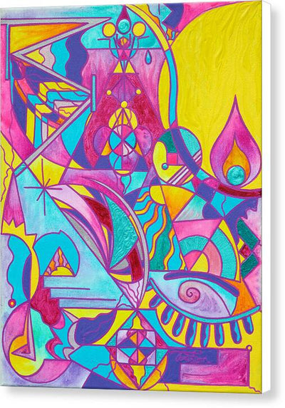 Cessation Lightwork Model - Canvas Print