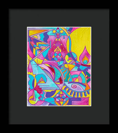 Cessation Lightwork Model - Framed Print