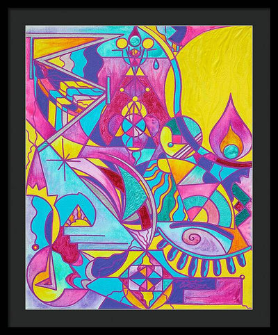Cessation Lightwork Model - Framed Print