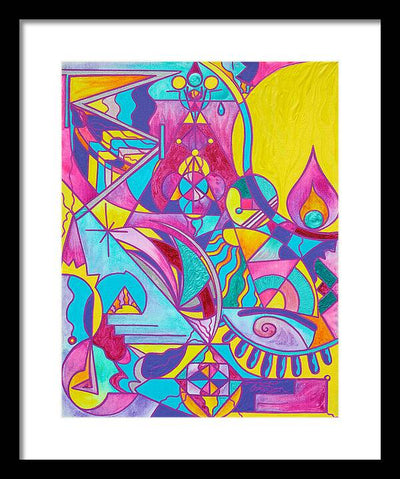 Cessation Lightwork Model - Framed Print