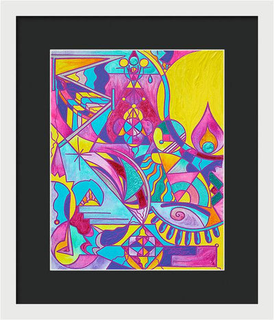 Cessation Lightwork Model - Framed Print