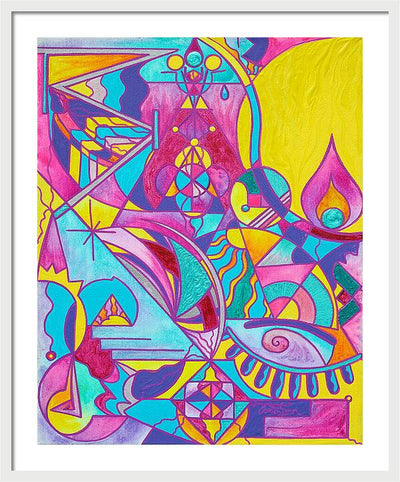 Cessation Lightwork Model - Framed Print