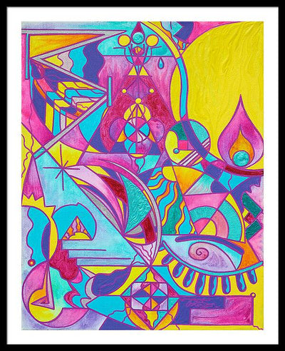 Cessation Lightwork Model - Framed Print