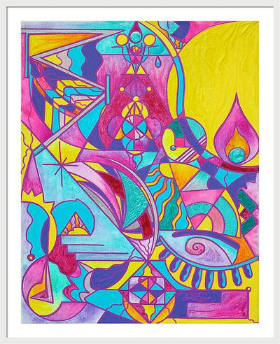 Cessation Lightwork Model - Framed Print