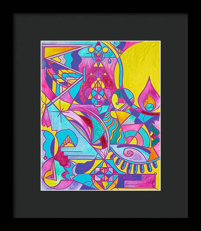 Cessation Lightwork Model - Framed Print