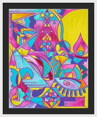 Cessation Lightwork Model - Framed Print