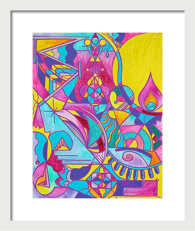 Cessation Lightwork Model - Framed Print