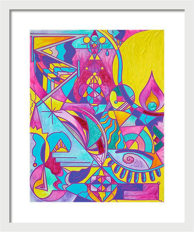 Cessation Lightwork Model - Framed Print