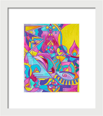Cessation Lightwork Model - Framed Print