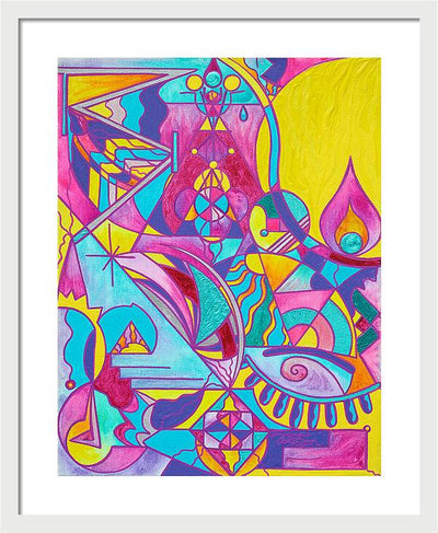 Cessation Lightwork Model - Framed Print