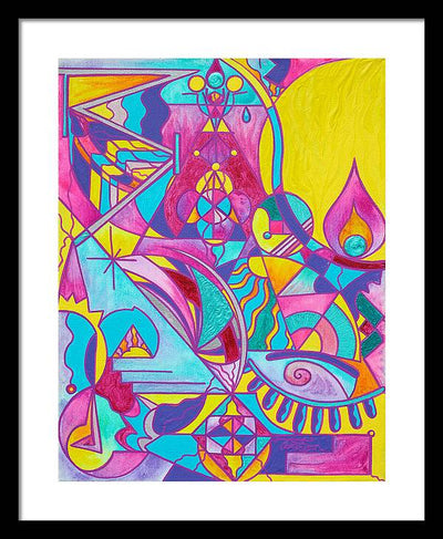 Cessation Lightwork Model - Framed Print