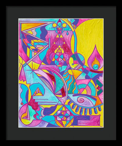 Cessation Lightwork Model - Framed Print