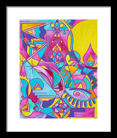 Cessation Lightwork Model - Framed Print