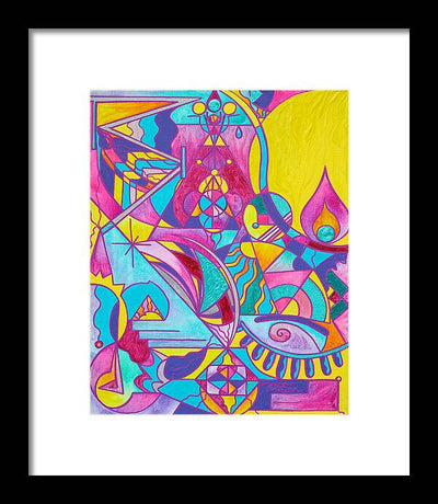 Cessation Lightwork Model - Framed Print
