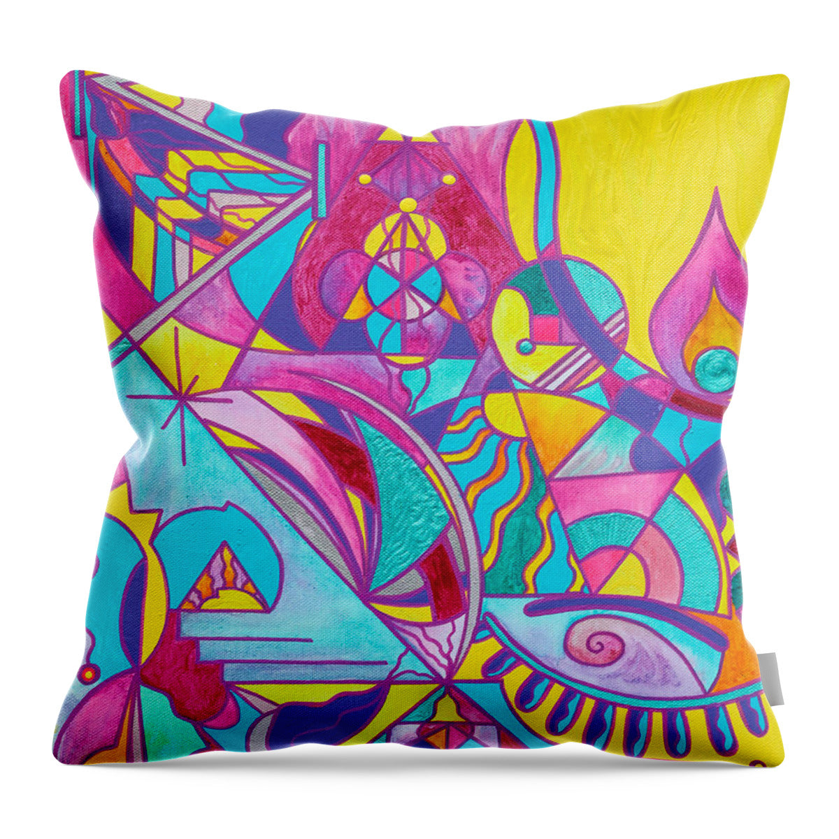 Cessation Lightwork Model - Throw Pillow