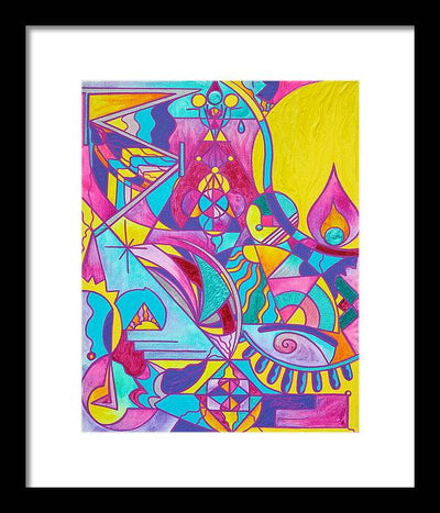 Cessation Lightwork Model - Framed Print
