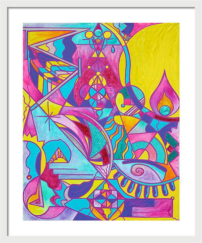 Cessation Lightwork Model - Framed Print