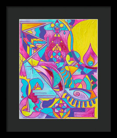 Cessation Lightwork Model - Framed Print