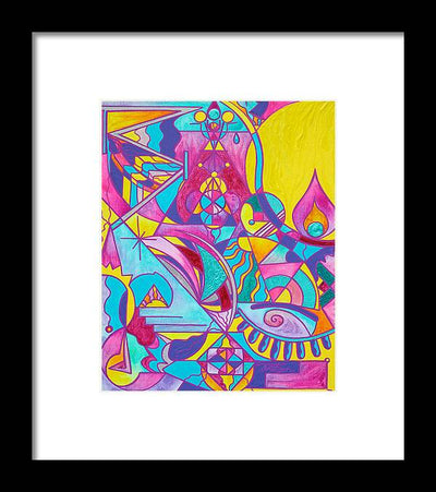 Cessation Lightwork Model - Framed Print