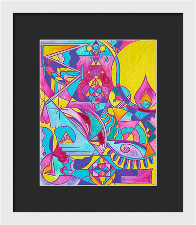 Cessation Lightwork Model - Framed Print