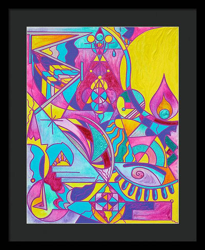 Cessation Lightwork Model - Framed Print