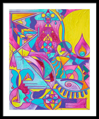 Cessation Lightwork Model - Framed Print