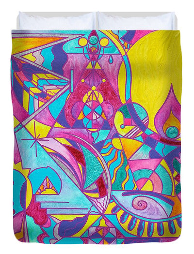 Cessation Lightwork Model - Duvet Cover