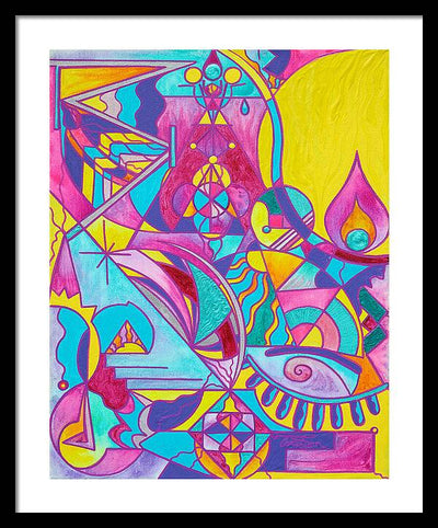 Cessation Lightwork Model - Framed Print