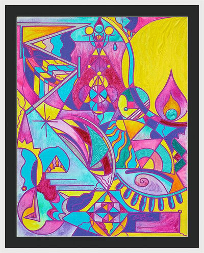 Cessation Lightwork Model - Framed Print
