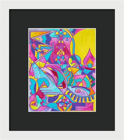 Cessation Lightwork Model - Framed Print