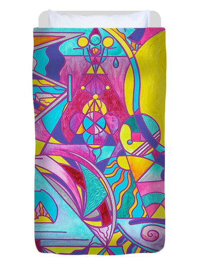 Cessation Lightwork Model - Duvet Cover