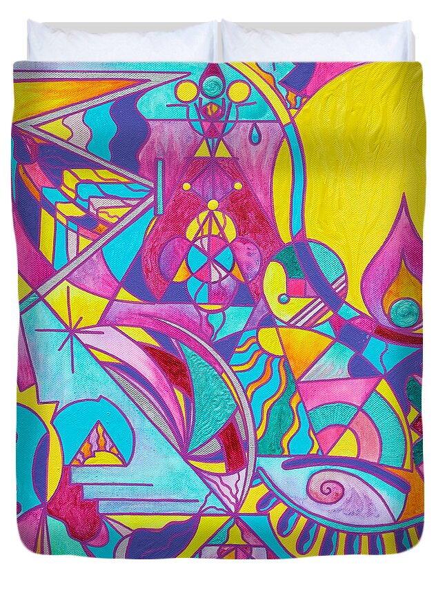 Cessation Lightwork Model - Duvet Cover