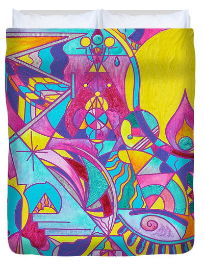 Cessation Lightwork Model - Duvet Cover