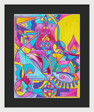 Cessation Lightwork Model - Framed Print