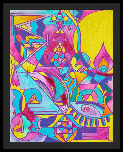 Cessation Lightwork Model - Framed Print