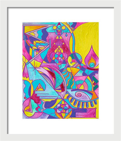 Cessation Lightwork Model - Framed Print