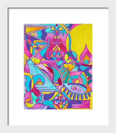Cessation Lightwork Model - Framed Print