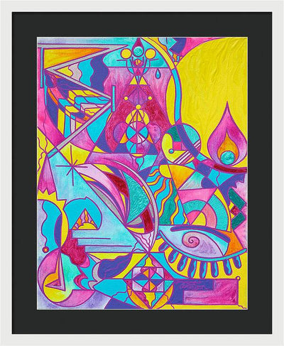 Cessation Lightwork Model - Framed Print