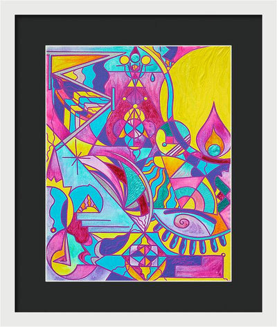 Cessation Lightwork Model - Framed Print