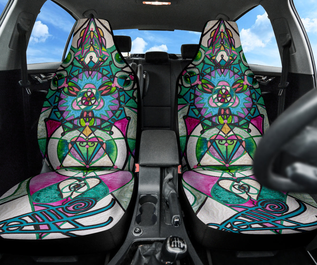 Quan Yin Consciousness - Car Seat Covers (Set of 2)