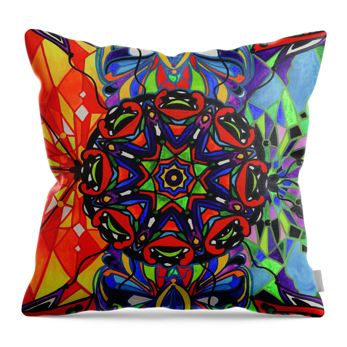 Healthy Polarity - Throw Pillow