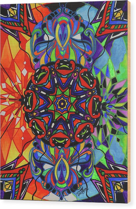 Healthy Polarity - Wood Print