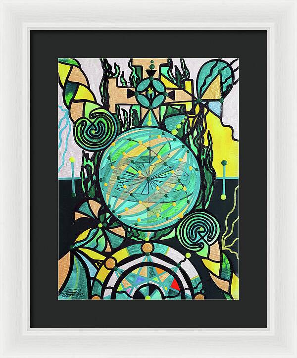 Hilarion Consciousness - Framed Print